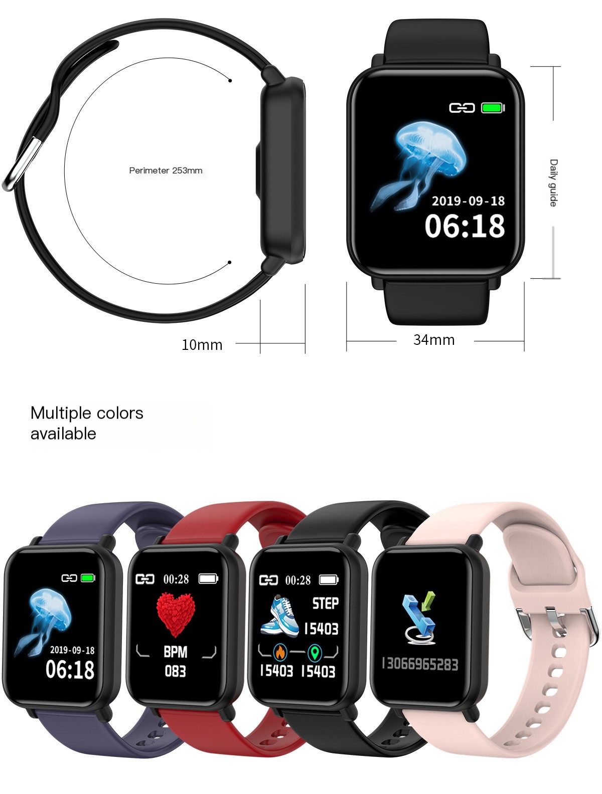 R16 Smart Sports Bracelet 11