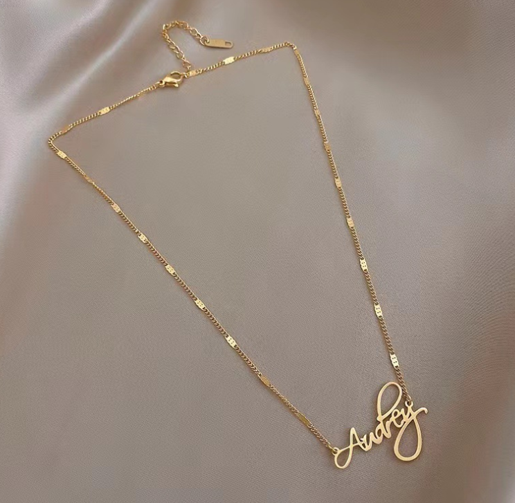 Custom Gold-Plated Necklace