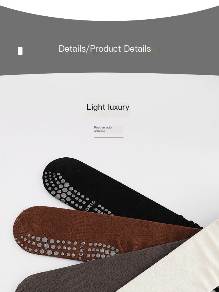 Over-the-knee yoga socks