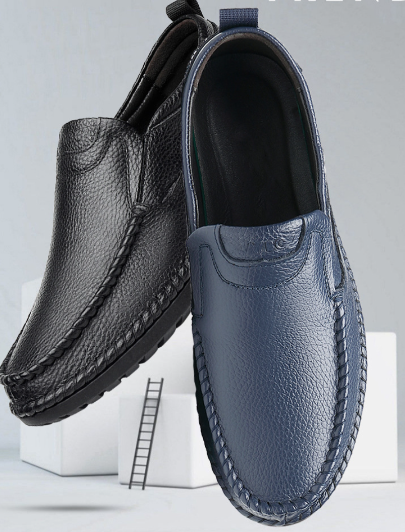 100% genuine leather men's shoes