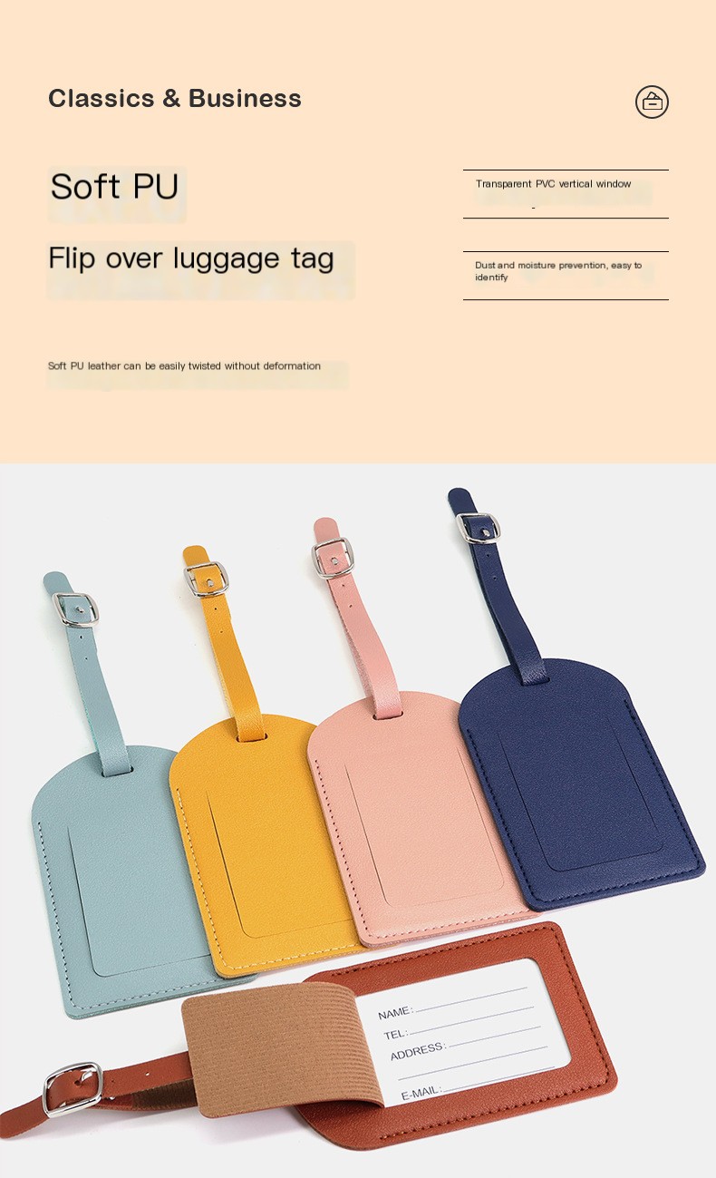 Luggage Tag Yellow