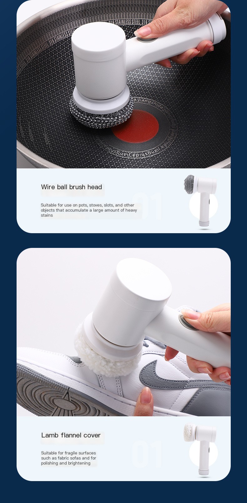 Electric Cleaning Brush Image 9