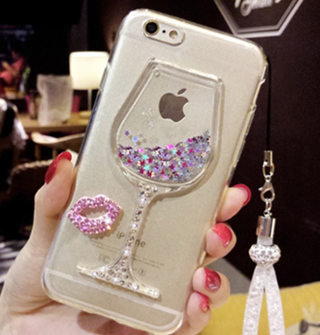 Dreamy Sand Mobile Case in Use