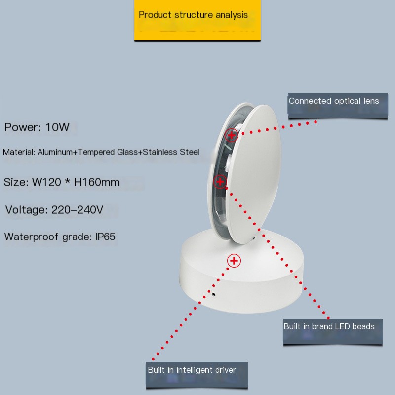 Smart Aluminum Waterproof LED Window Sill Light