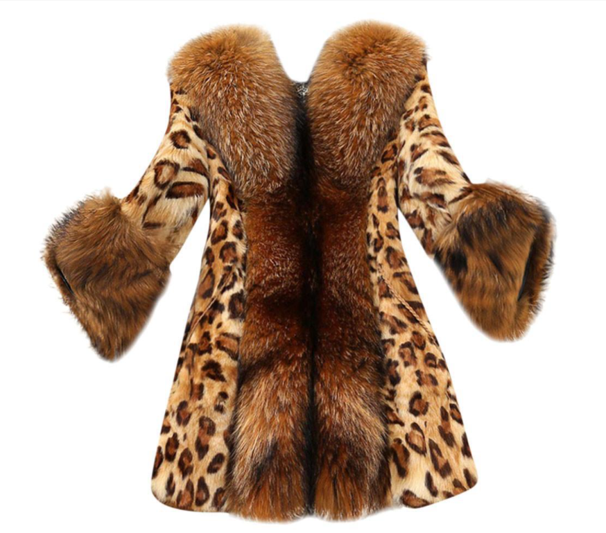 Faux Fur Coat Image 3