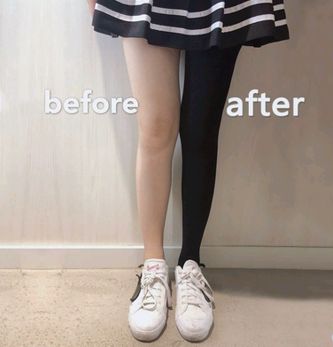 2020 autumn and winter tummy hip elastic jumpsuit thin matte leggings anti-hook stockings even socks image