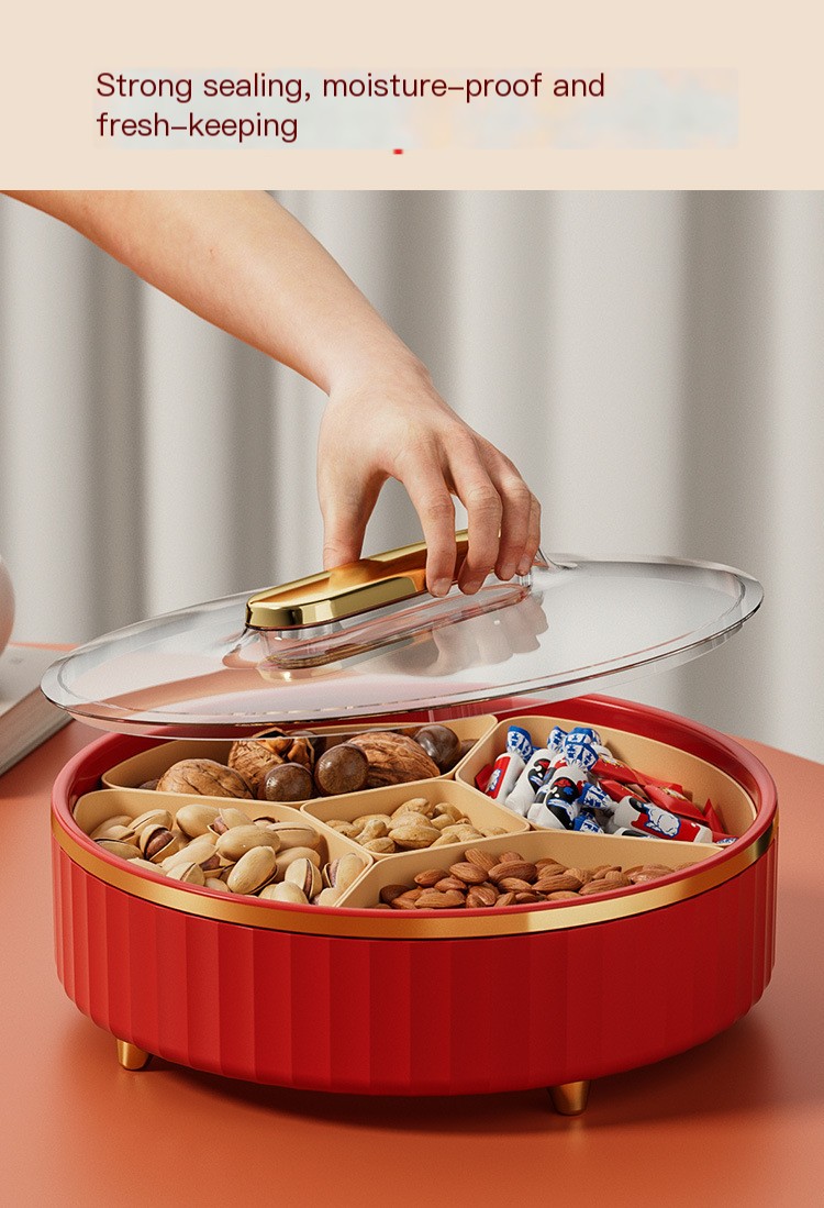 Luxury Rotating Snack Tray 5