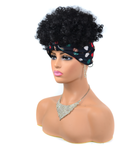 Short women's wig image 1