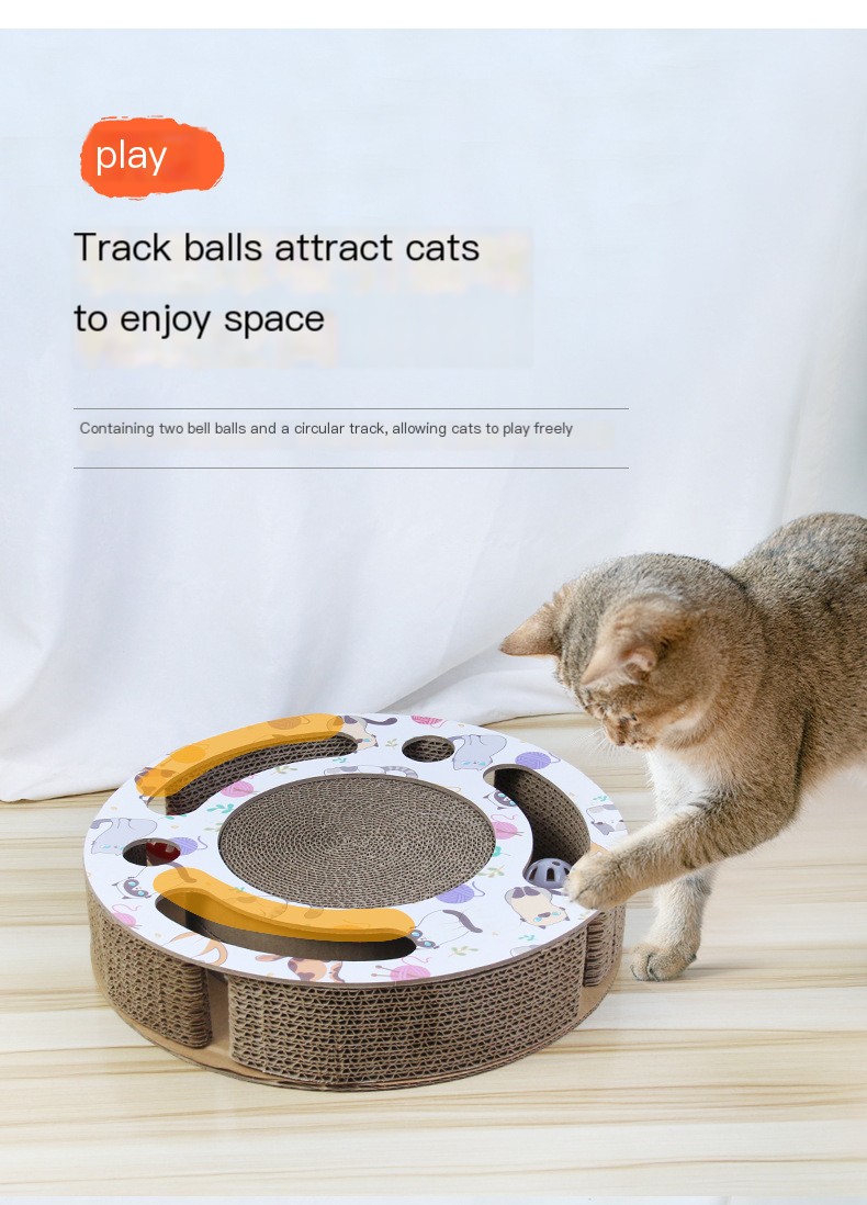Round Cat Toy Image 3