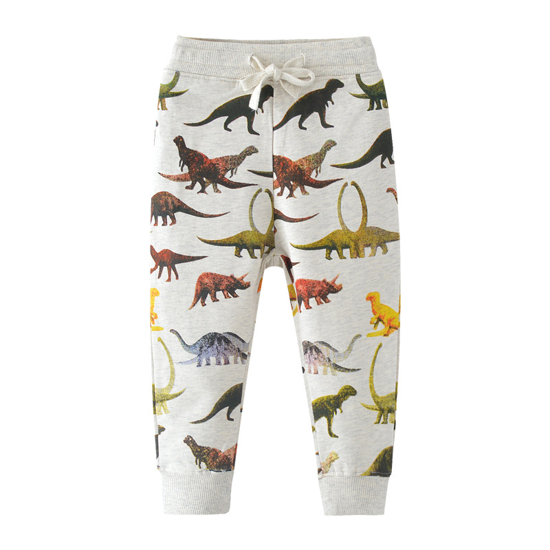 Children's Clothing Crawler Boys' Trousers Thickened Casual Sweatpants image