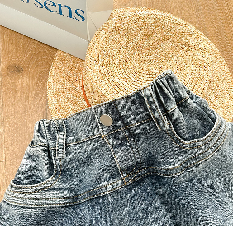 Girls' Denim Short Skirt 3