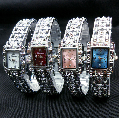 Steel Belt Watch in White
