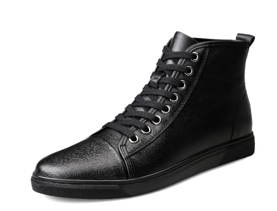 Leather Martin Boots Image 3