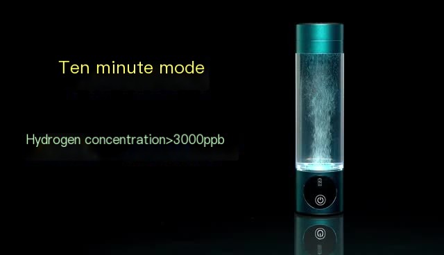Hydrogen Water Bottle Blue