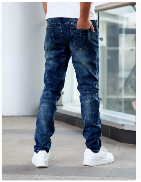 Levi Jeans Dark Blue Back View