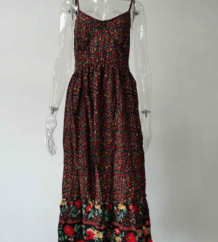 Vintage Floral Dress 5