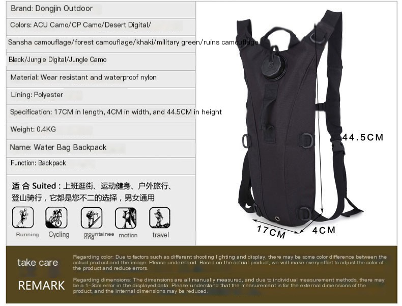 Hydration Bag