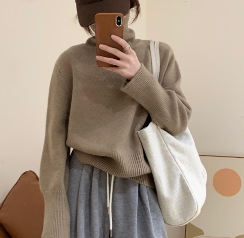 Cashmere Pullover Coffee