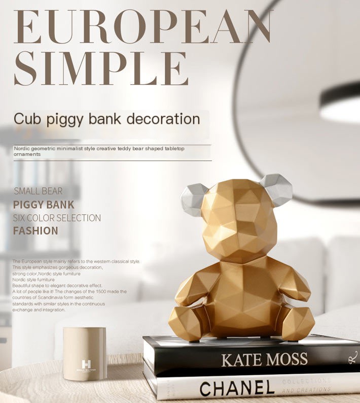 Piggy Bank Bear