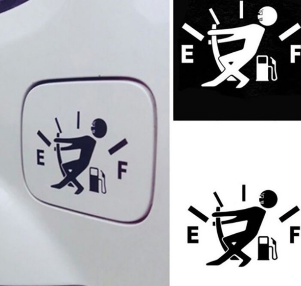 Car Sticker in Action