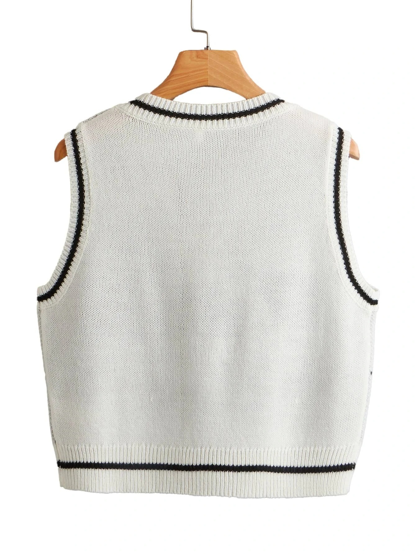 Skull Sweater Vest Image 6
