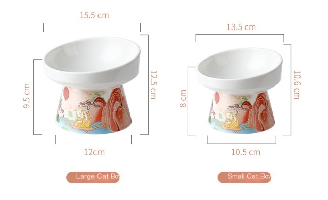 Pan's Chinese Style Cat Bowl