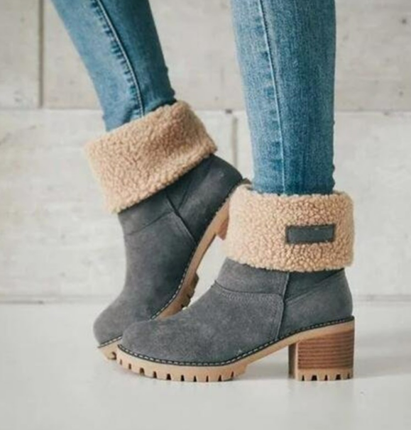 Women's Fleece Lined Ankle Boots Image 2