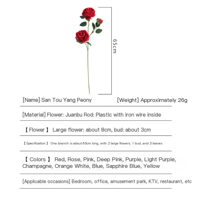 Silk Rose Flowers