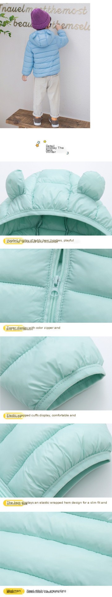 Stylish Children's Winter Jacket