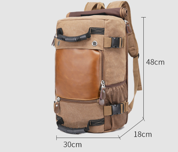 Canvas Backpack Image 2