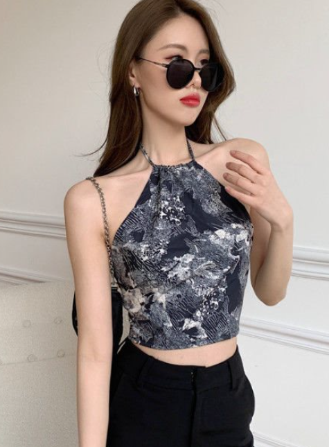 Women's Retro Print Tank Top 2