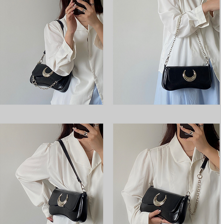 Niche New Women's Shoulder Bag - Black Color