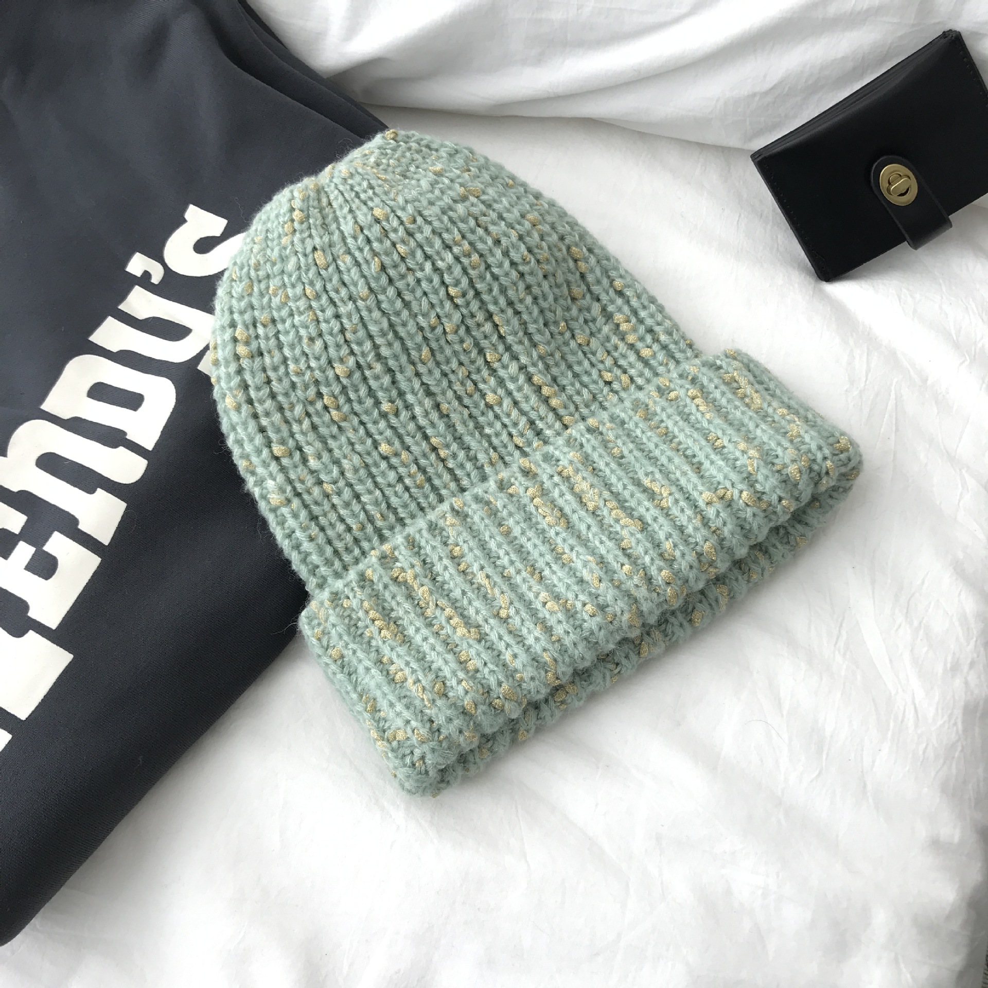 Knitted Hat Beige