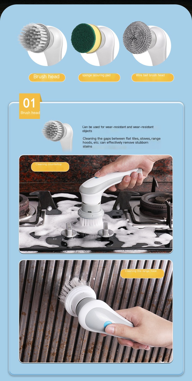 Electric Cleaning Brush 6