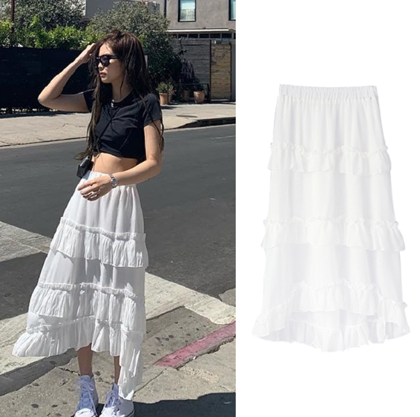 BLACKPINK Jennie Cake Skirt Image 2
