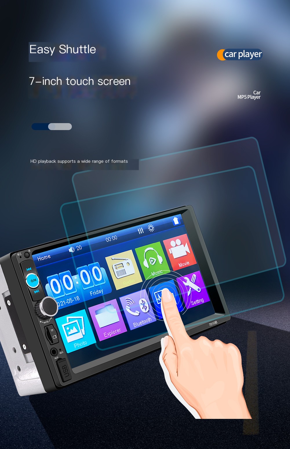 Car MP5 Player