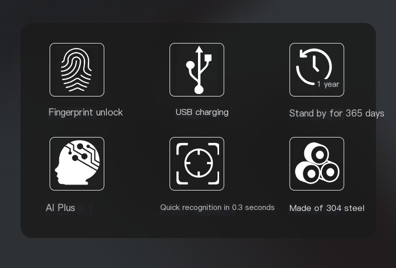 Fingerprint Padlock Image 4