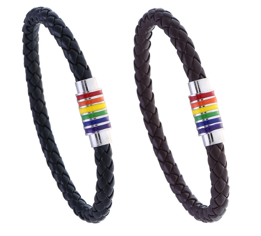 Leather Bracelet Close Up