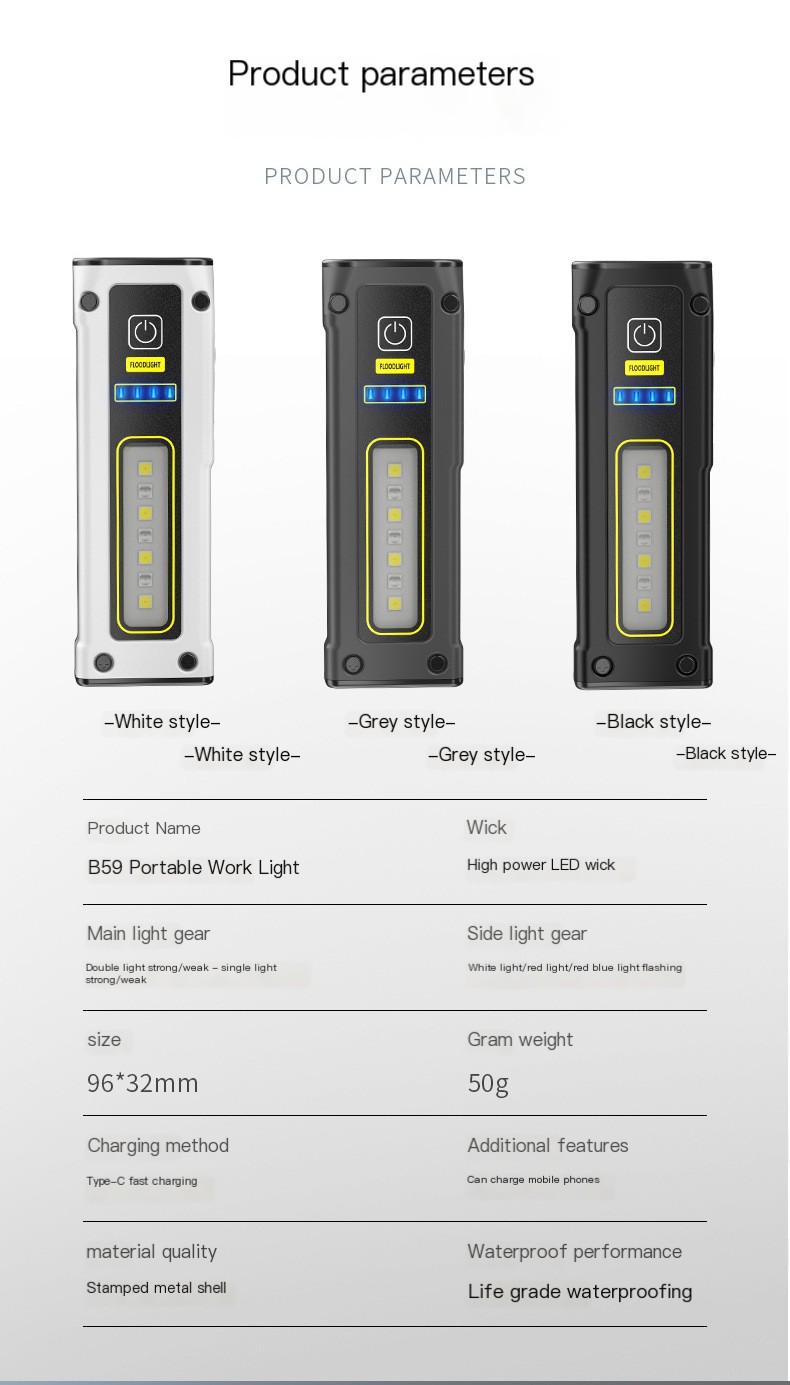 Mini Dual-Source Flashlight