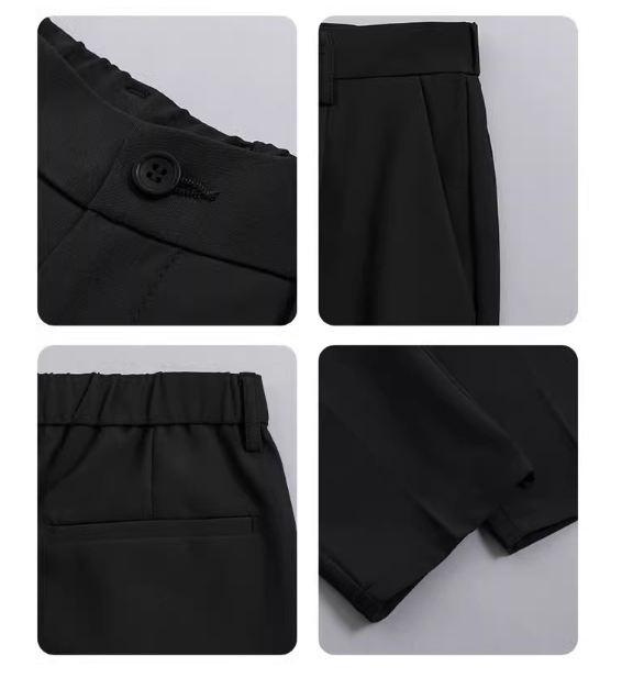 Viral Non-Ironing Pleated Trousers