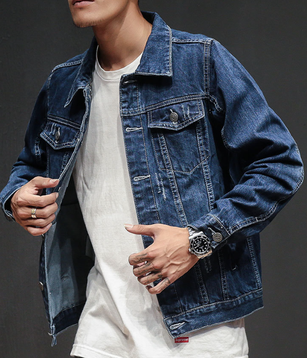 Men's Denim Jacket Image 7