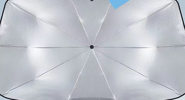 AutoUmbrella | Voorkom dat zonlicht het interieur van je auto opwarmt