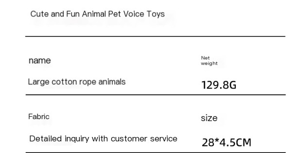 Plush Dog Toy 3