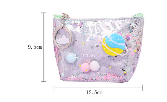 Liquid Sand Makeup Bag Image 1