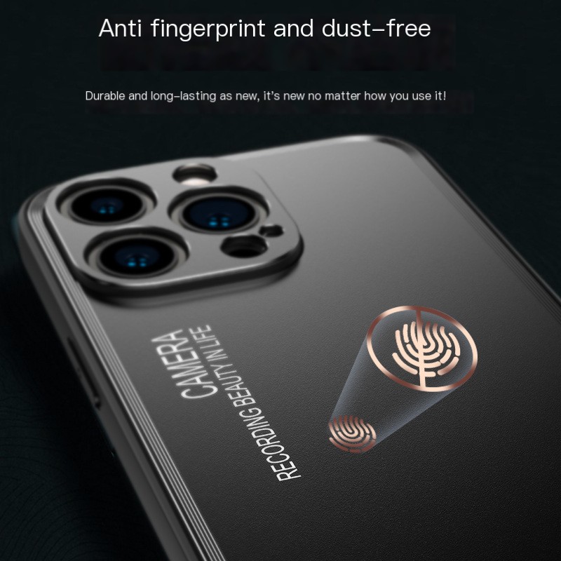 Metal Backplate Case in Gold