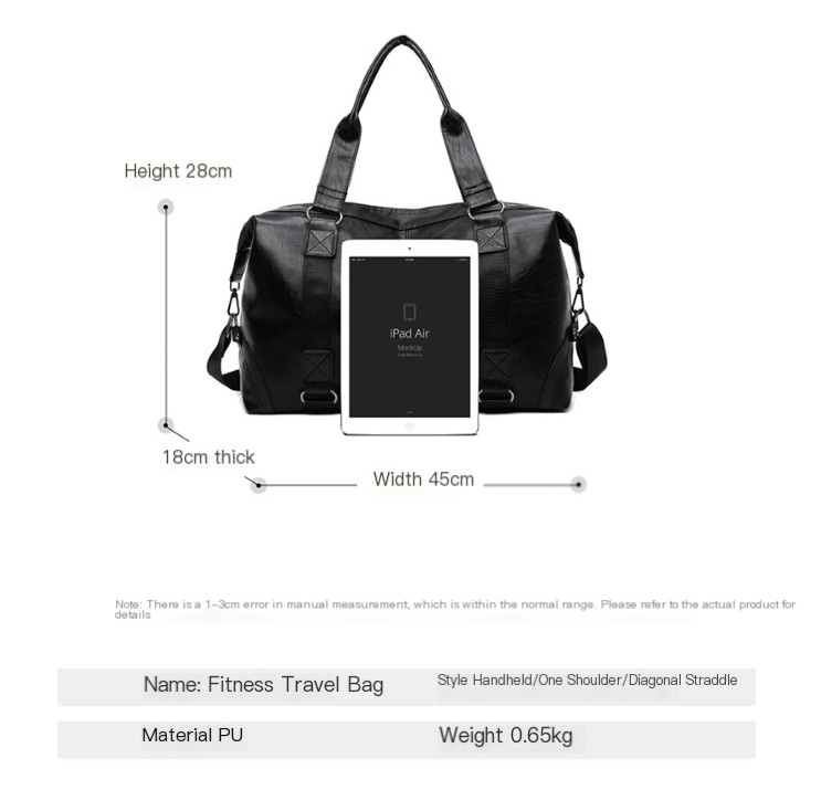 Large Capacity Men's Portable Business Briefcase - Image 1
