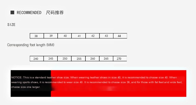 Men's Leather Shoes - Black