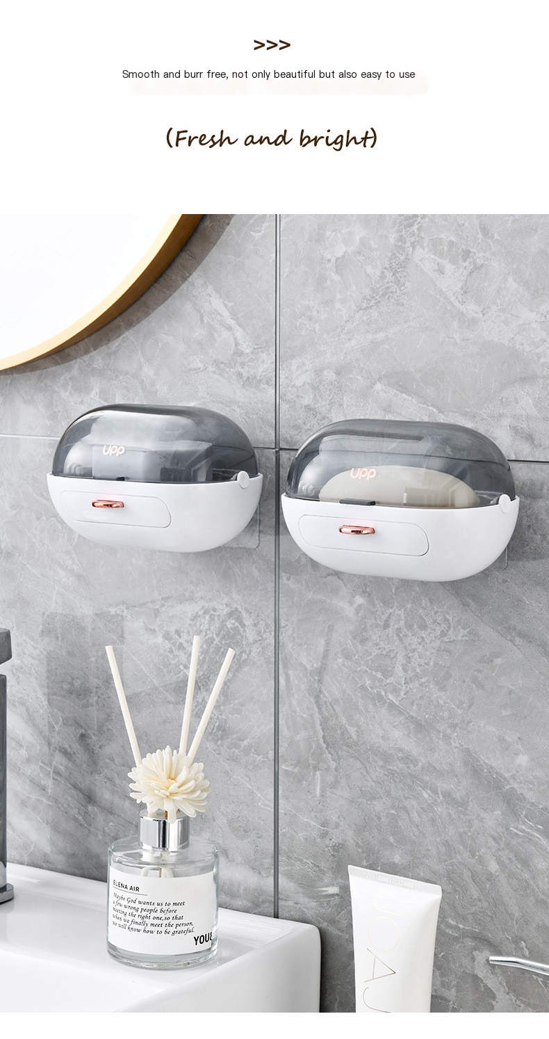 Light Luxury Wall-Mounted Soap Box Image 8