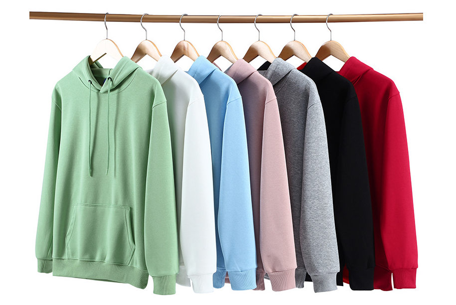 Loose And Soft Couple Style Fleece Hooded Sweatshirt 2