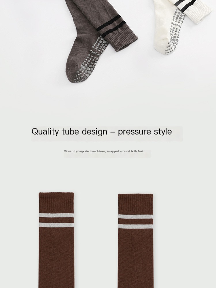 Over-the-knee yoga socks